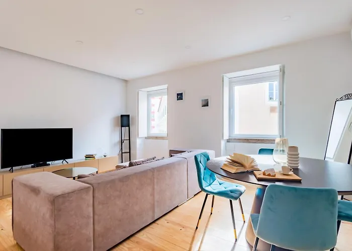 شقة 2br Chic&bright With 120sqm. In Campo De Ourique Lisboa